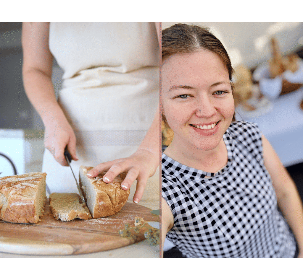 about gluten free sourdough baker julia