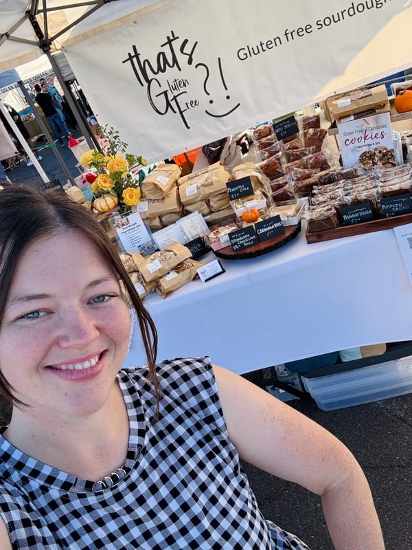 gluten free sourdough at farmers markets